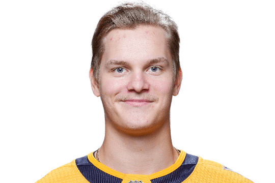 Kemell, Joakim #25 (RW)  - Nashville Predators - 2024/2025 Regular Season