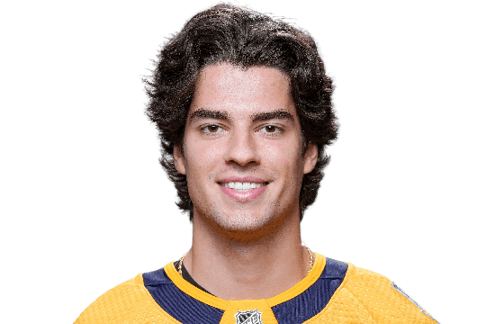 Evangelista, Luke #77 (RW)  - Nashville Predators - 2025/2026 Regular Season