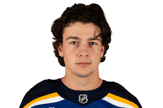 Cranley, Will #31 (G)  - St. Louis Blues - 2025/2026 Regular Season