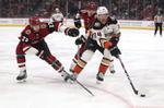 Dvorak scores 2, adds shootout winner as Coyotes top Ducks