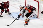 Dvorak scores 2, adds shootout winner as Coyotes top Ducks