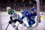 Dallas Stars rally in third to edge Vancouver Canucks