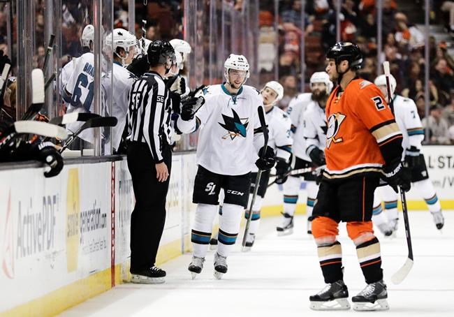 Hockey News - Burns Scores Winner As Sharks Down Ducks In OT