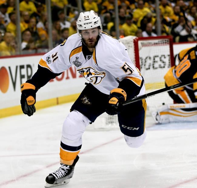 Hockey News - Predators' Watson pleads no contest to domestic assault