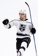 Kings' winger Adrian Kempe piling up goals against Canadian teams