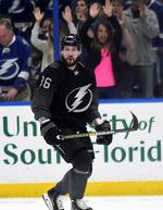 Kucherov powers Lightning past Red Wings 3-2