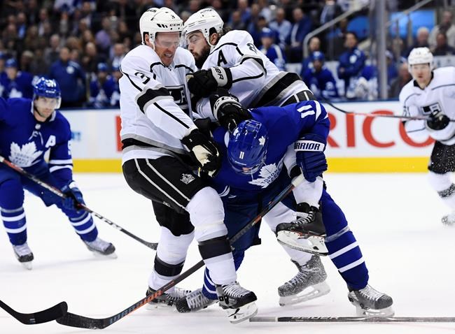 Hockey News - Dion Phaneuf has become good influence on Kings star Drew ...