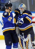 Binnington leads Blues past Wild 2-1