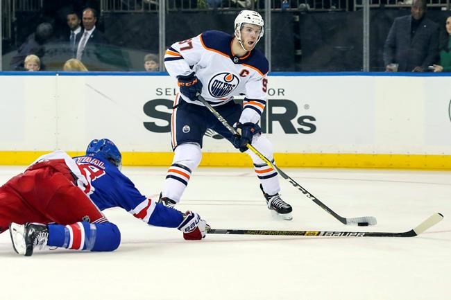 Hockey News - McDavid, Draisaitl Help Unbeaten Oilers Defeat Rangers 4-1