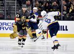 Blues beat Golden Knights 4-1 in Perron's return to Vegas