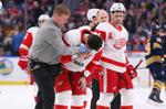 Red Wings Perlini cleared to travel after cut across face