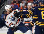 Oilers score 3 in second-period, rally to beat Sabres 4-3