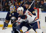 Oilers score 3 in second-period, rally to beat Sabres 4-3