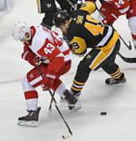 Schultz's OT goal lift Penguins over Red Wings