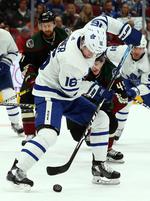 Coyotes knock off Maple Leafs 2-0 in Matthews' return