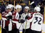 Forsberg's hat trick helps Predators beat Avalanche 4-2