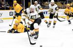 Fleury makes 19 saves, Golden Knights beat Predators 3-0