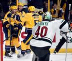 Spurgeon's OT winner leads Wild past Predators 3-2